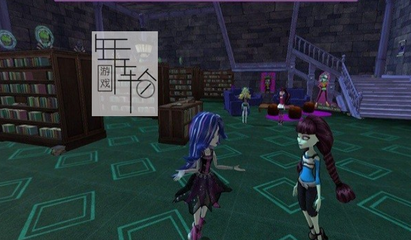3DS《精灵高中:新食尸鬼学园 Monster High – New Ghoul in School》美版3ds下载_1