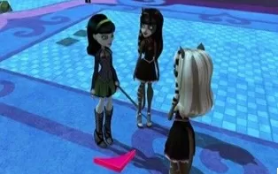3DS《精灵高中:新食尸鬼学园 Monster High – New Ghoul in School》欧版3ds下载
