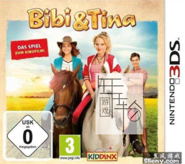 3DS《比比&蒂娜 电影版官方游戏 Bibi & Tina – Das Spiel zum Kinofilm》德版3ds下载_0