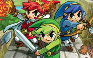 3DS《塞尔达传说 三角力量英雄 Zelda no Densetsu – Triforce 3-Juushi》日版3ds下载