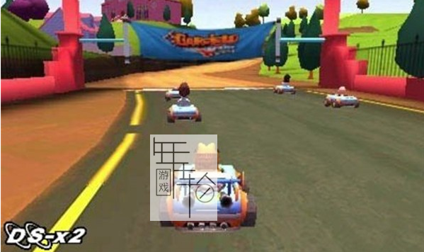 3DS《加菲猫赛车 Garfield Kart》美版3ds下载_1