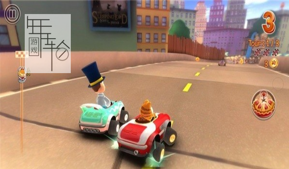 3DS《加菲猫赛车 Garfield Kart》美版3ds下载_0