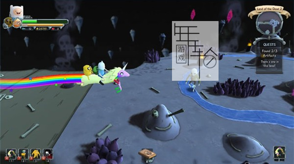 3DS《探险活宝 阿宝与老皮的史诗冒险 Adventure Time – Finn & Jake Investigations》美版3ds下载_1