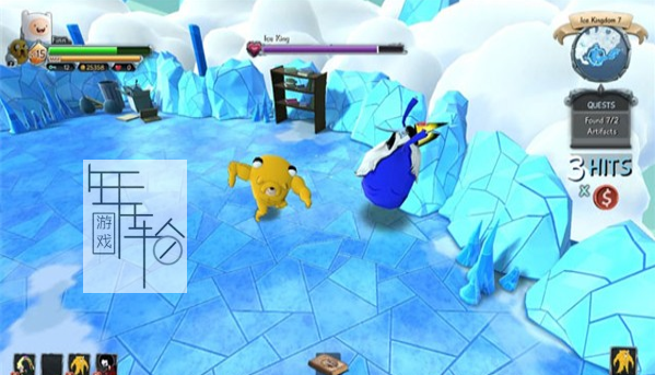 3DS《探险活宝 阿宝与老皮的史诗冒险 Adventure Time – Finn & Jake Investigations》美版3ds下载_0