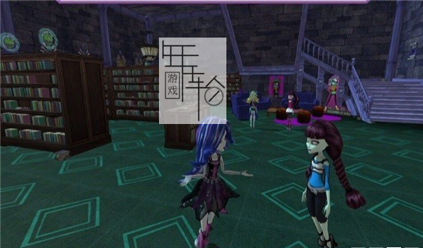 3DS《精灵高中:新食尸鬼学园 Monster High – New Ghoul in School》欧版3ds下载_1