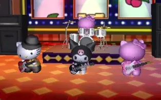 3DS《凯蒂猫与三丽鸥明星 世界巡回演 Hello Kitty & Friends – Rock n' World Tour》欧版3ds下载