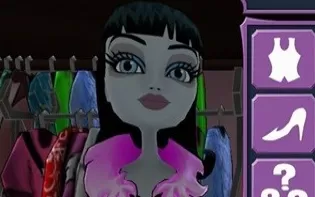 3DS《精灵高中:新食尸鬼学园 Monster High – New Ghoul in School》美版3ds下载