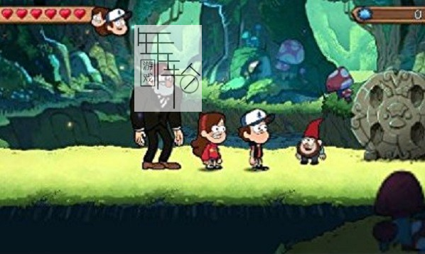 3DS《怪诞小镇 侏儒吉姆雷特传说 Gravity Falls – Legend of the Gnome Gemulets》欧版3ds下载_0