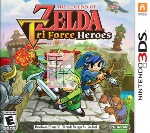 3DS《塞尔达传说 三角力量英雄 Legend of Zelda – TriForce Heroes, The》欧版3ds下载_0