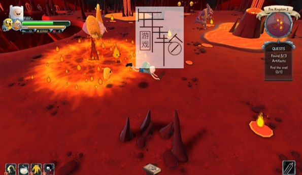 3DS《探险活宝 阿宝与老皮的史诗冒险 Adventure Time – Finn & Jake Investigations》欧版3ds下载_1