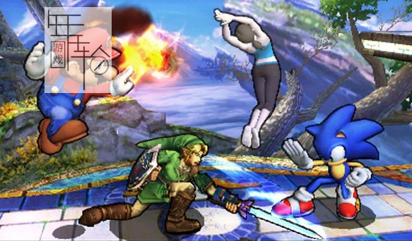 3DS《任天堂全明星大乱斗 Dairantou Smash Brothers for Nintendo》日版3ds下载_0