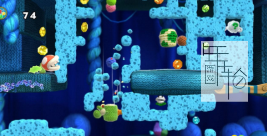 3DS《波奇与毛线耀西 Poochy & Yoshi's Woolly World》美版3ds下载_1
