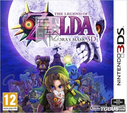 3DS《塞尔达传说-姆祖拉的假面3d Legend of Zelda, The – Majora's Mask 3D》美版3ds下载_0