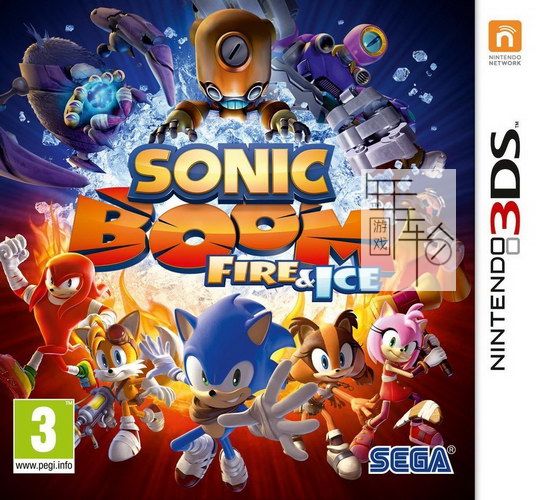 3DS《索尼克 音爆 – 火与冰 Sonic Boom – Fire & Ice》美版3ds下载_0