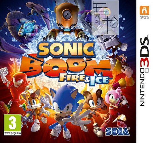 3DS《索尼克 音爆-火与冰 Sonic Toon – Fire & Ice》日版3ds下载_0