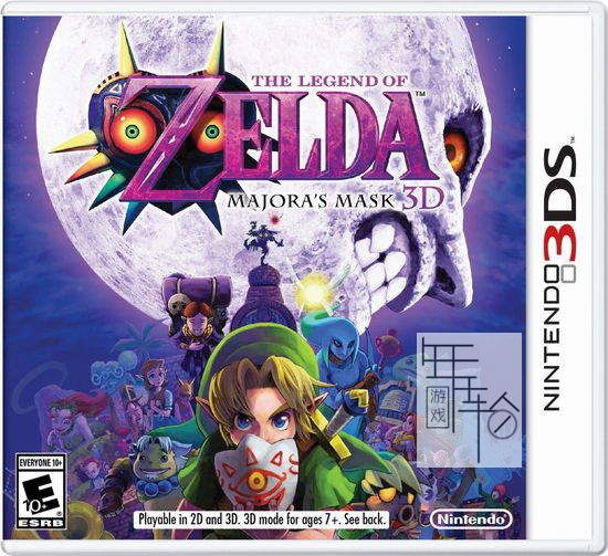 3DS《塞尔达传说-姆祖拉的假面3D Legend of Zelda, The – Majora's Mask 3D》欧版3ds下载_0