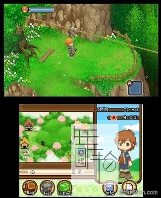 3DS《牧场物语3D-双子村历险 Harvest Moon 3D – The Tale of Two Towns》欧版1.01版3ds下载_1