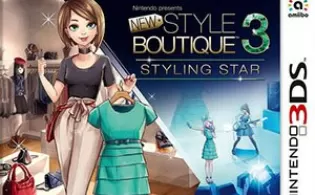 3DS《女生风格4 星光设计师 Nintendo presents – New Style Boutique 3 – Styling Star》欧版3ds下载