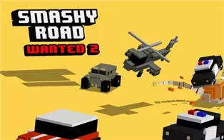switch《公路狂飙 通缉2 Smashy Road Wanted 2》英文版nsp下载