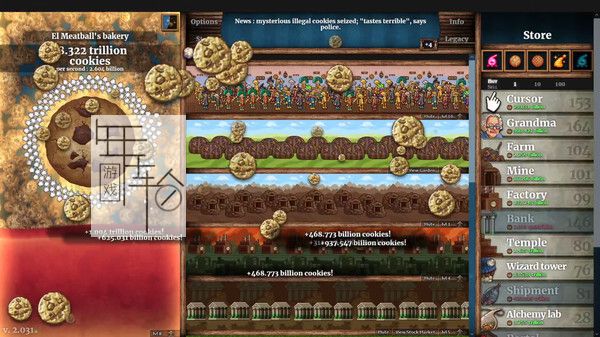 PC《无尽的饼干 Cookie Clicker》免安装中文版下载（v2.042）_2