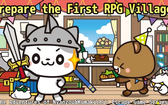 switch《Prepare the First RPG Village～The Adventures of Nyanzou&Kumakichi: Escape Game Series～》英文版nsp