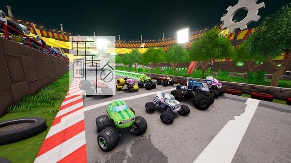 PC《旋风战车队：速度城赛车 Blaze and the Monster Machines：Axle City Racers》免安装中文版下载_1