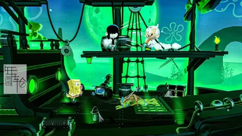 switch《尼克国际儿童频道全明星争霸赛 Nickelodeon All-Star Brawl》英文版nsz下载【含1.6.0补丁+4DLC】_2