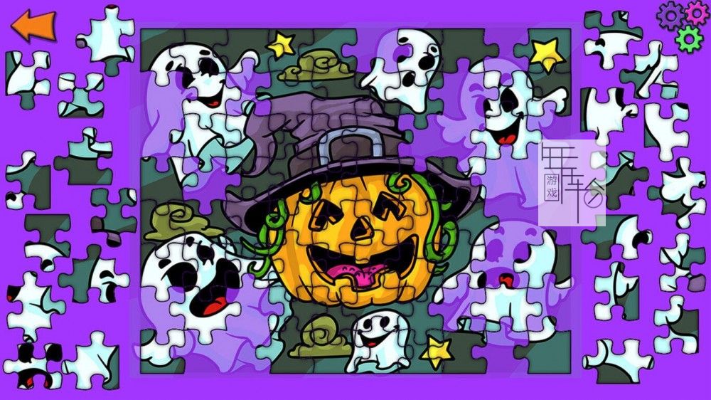 switch《万圣节拼图 Halloween Jigsaw Puzzles - Puzzle Game for Kids & Toddlers》中文版nsp下载_1