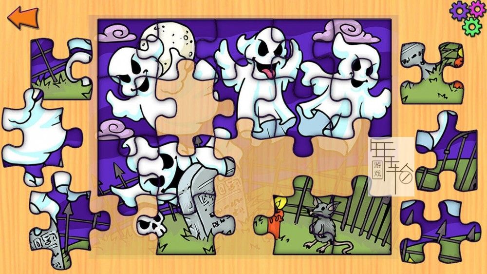 switch《万圣节拼图 Halloween Jigsaw Puzzles - Puzzle Game for Kids & Toddlers》中文版nsp下载_0