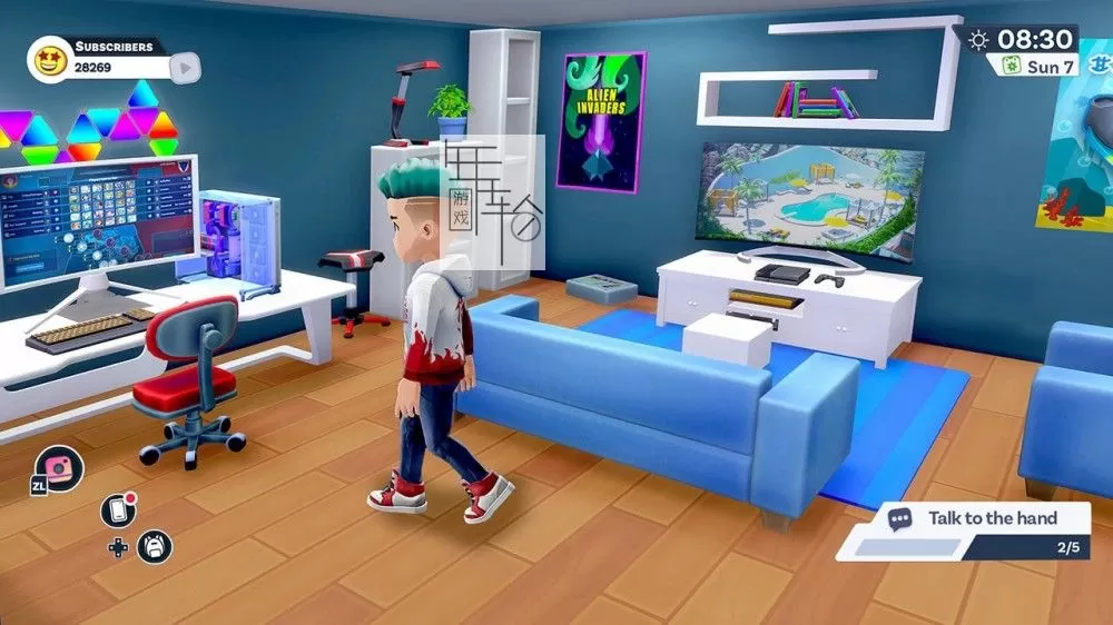 switch《油管主播的生活2 Youtubers Life 2》中文版nsp下载 【含1.3.1.012补丁】_0