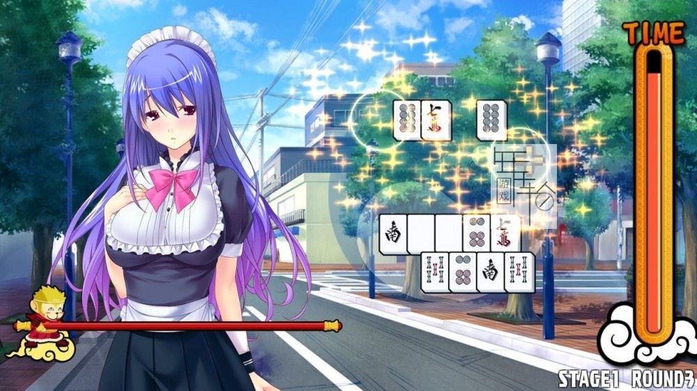 switch《美女麻将牌:蓝 Pretty Girls Mahjong Solitaire - Blue》中文版nsp/xci下载_3