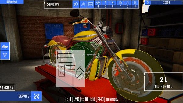 switch《摩托工坊：机修模拟器 Biker Garage Mechanic Simulator》中文版nsp下载【含1.1.1补丁】_1