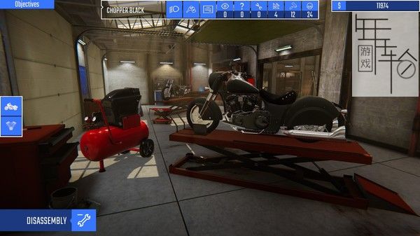 switch《摩托工坊：机修模拟器 Biker Garage Mechanic Simulator》中文版nsp下载【含1.1.1补丁】_4