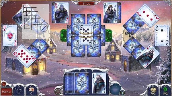 switch《宝石配对纸牌冬季雪景 Jewel Match Solitaire Winterscapes》英文版nsp/xci下载_0