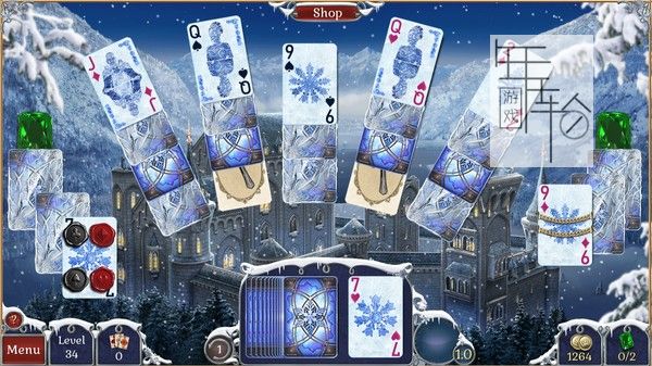 switch《宝石配对纸牌冬季雪景 Jewel Match Solitaire Winterscapes》英文版nsp/xci下载_2