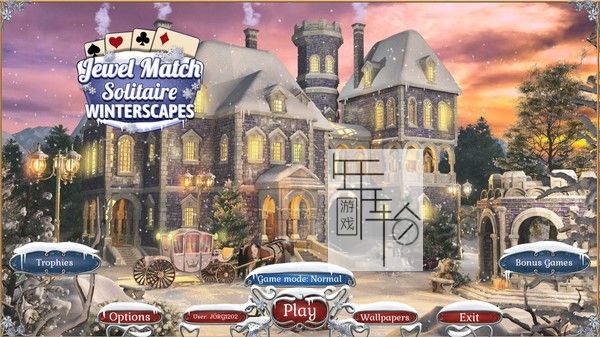 switch《宝石配对纸牌冬季雪景 Jewel Match Solitaire Winterscapes》英文版nsp/xci下载_3
