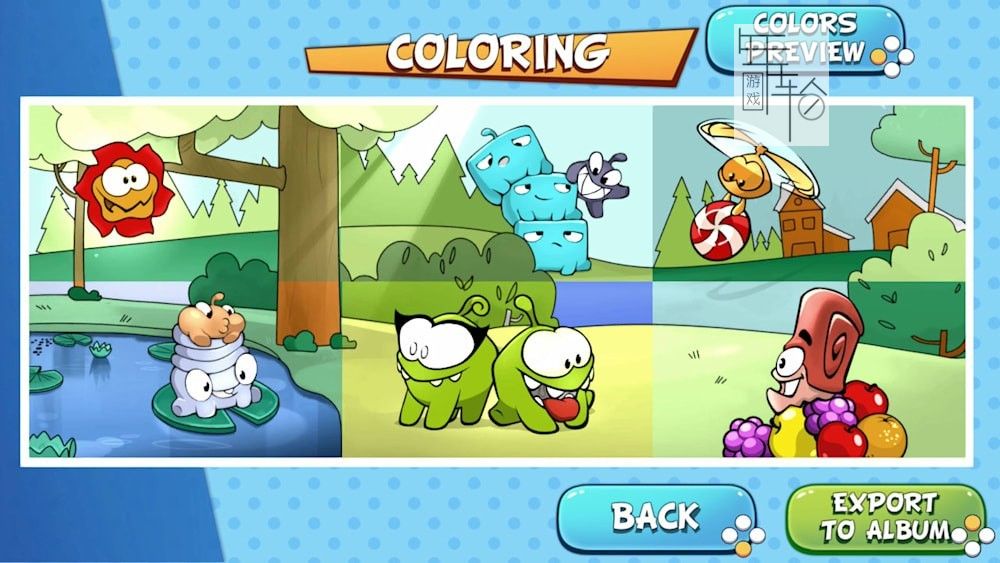 switch《Om Nom Coloring, Toons & Puzzle》英文版nsp/xci整合版下载【含4DLC】_1