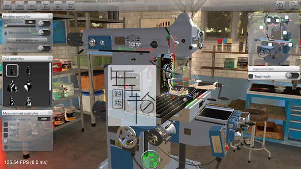PC《铣削模拟器3D Milling machine 3D》英文版下载_1