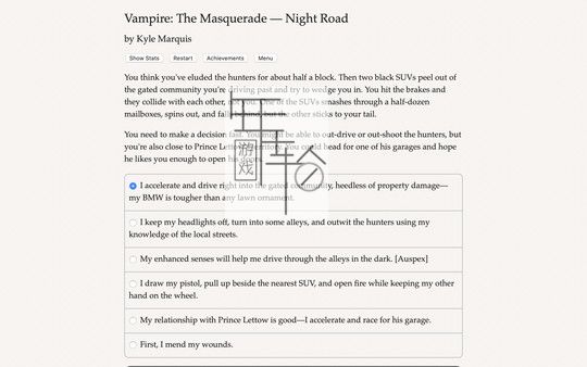 PC《吸血鬼：夜间之路 Vampire: The Masquerade — Night Road》英文版下载_1
