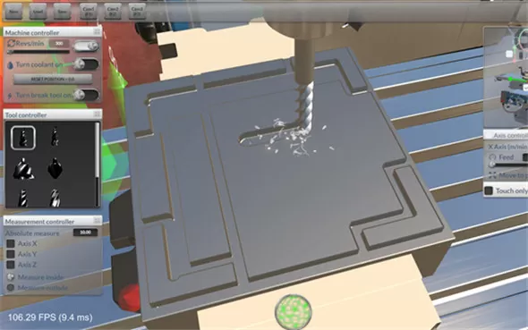 PC《铣削模拟器3D Milling machine 3D》英文版下载