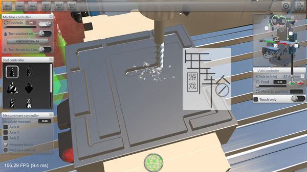 PC《铣削模拟器3D Milling machine 3D》英文版下载_2
