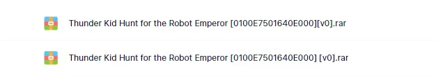 switch《Thunder Kid Hunt for the Robot Emperor》英文版nsp/xci下载_5
