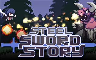 switch《Pixel Game Maker Series STEEL SWORD STORY S 钢剑物语》英文版nsp/xci下载