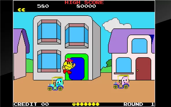 switch《Arcade Archives PAC-LAND 小精灵世界》英文版nsp/xci下载