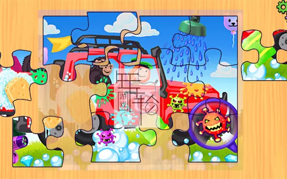 switch《Cars Puzzles Game – Funny Car & Trucks Preschool Jigsaw Education Learning Puzzle Games for B_1