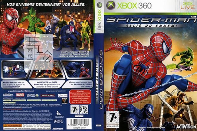 Xbox360《蜘蛛侠：敌友难辩》英文版下载_0