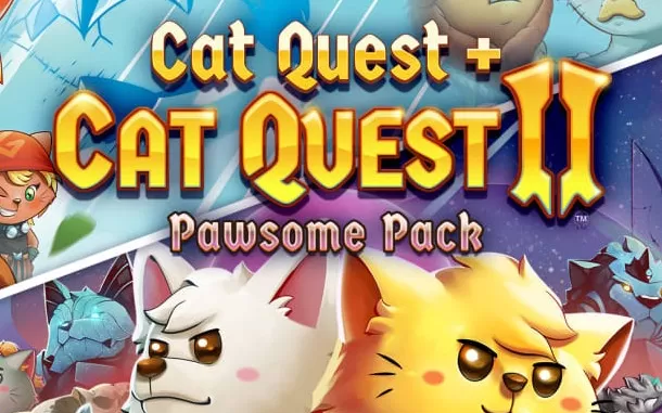 switch《猫咪斗恶龙 1+2 合集 Cat Quest + Cat Quest II Pawsome Pack》中文版xci下载