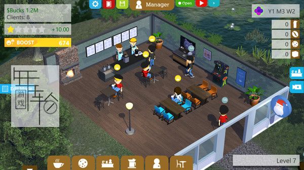 PC《咖啡店大亨 Coffee Shop Tycoon》英文版下载_1