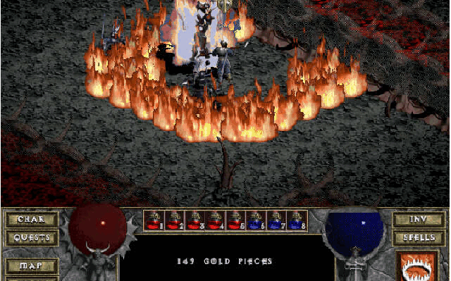 【9.0/5.05】PS4《暗黑破坏神：地狱之火 Diablo Hellfire》中文版pkg下载（v1.40）_0