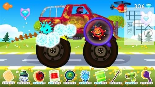 switch《Funny Car Wash – Trucks & Cars Game Garage for Kids & Toddlers》英文版nsp/xci下载_0